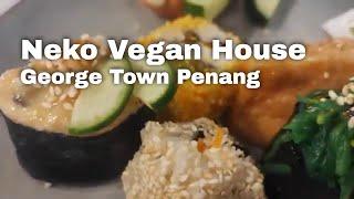 Explore a unique sushi house: Neko Vegan House In George Town Penang.