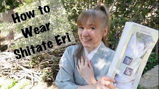 The Kimono Minute: How to Wear Shitate Eri with Japanese Kimono