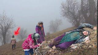 "The Fury of the Storm: Grandma's Leg Breaks While Gathering Firewood"‼️