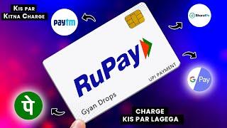 All RuPay Credit Card UPI Payment Charges | Phonepe, GPay, Paytm, Bharatpe etc | All Doubts Clear!