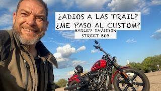 ¿Adiós al trail? Pruebo Harley Davidson Street Bob