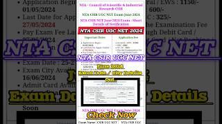 NTA Big Update! UGC NET Admit Card Out | How to Download UGC NET June 2024 Admit Card? #ntanet #yt