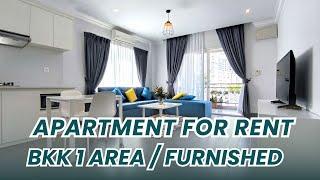 APARTMENT FOR RENT IN PHNOM PENH | BKK 1 AREA | CAMBODIA REAL ESTATE