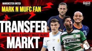 SIMONS - UGARTE - RABIOT & INCAIO NEXT? | TRANSFER TALK w Mark N|Latest MAN UNITED News!