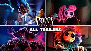 Poppy Playtime - ALL TRAILERS: Chapter 1, 2, 3, 4 - Official Game Trailer