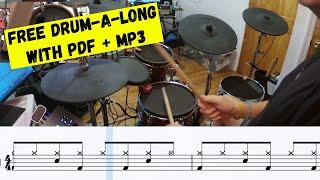 Educational Drum Song "Super Bee" Intermediate Level Drum-A-Long Lesson