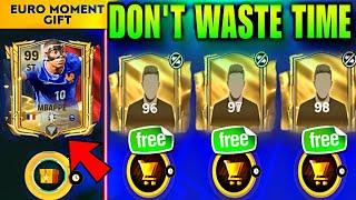 Free 3X New EURO 96 to 97 Cards || Chance To Get 99 Mbappe Free 