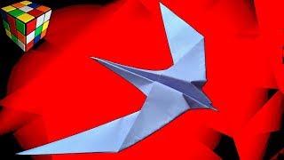 How to make a SWALLOW from paper. Swallow origami do it yourself. Origami