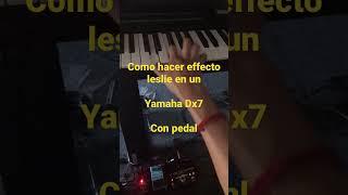 Yamaha Dx7- Organo Con Leslie - Pedal