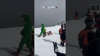Life on the slopes #winter #skiing  #shorts #viral #snow #youtubeshorts #shortvideo
