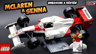 LEGO McLaren MP4/4 Ayrton Senna MONTAGEM e REVIEW!