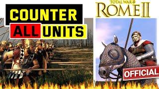 How to Counter/Beat All Unit Types in Rome 2