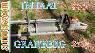 CHAINSAW MILL GUIDE.. REVIEW!! JMTAAT OR GRANBERG - WHICH IS BETTER??