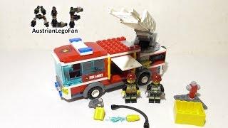 Lego City 60002 Fire Truck / Feuerwehrfahrzeug - Lego Speed Build Review