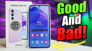 Samsung Galaxy A55 5G Pros & Cons - GOOD, BAD & UGLY!