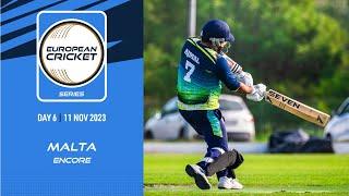  ECS Malta, Encore, 2023 | Day 6 | T10 Live Cricket | European Cricket