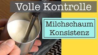 Volle Milchschaum-Kontrolle - egal ob für Latte Art, klassischen Cappuccino oder Latte Macchiato