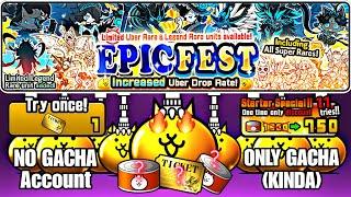 An Epicfest EXPERIENCE During 100M DL (No Gacha + Only Gacha)