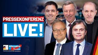 LIVE: Pressekonferenz der AfD-Fraktion - Diese Woche im Bundestag