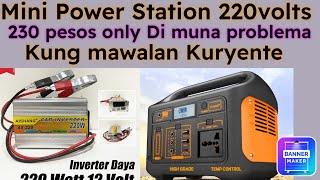 Mini Power station 230 pesos dimuna problema kung wala kuryente