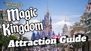 Disney's MAGIC KINGDOM TOUR and ATTRACTION Guide 2024