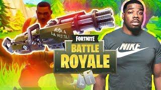 Fortnite Battle Royale WIN STREAK MINIGUN H.O.T FAM Fortnite Battle Royale Gameplay