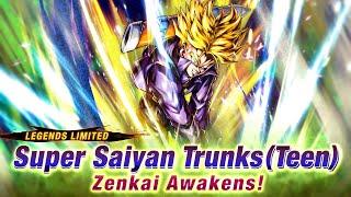 DRAGON BALL LEGENDS "LL Super Saiyan Trunks (Teen)" Zenkai Awakening Trailer