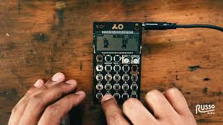 Teenage Engineering PO-33 K.O. Composing a Pattern Using Drum Samples