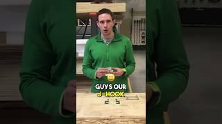 ‍ J-Hook the Quick and Clean Countertop Connections #shorts #lean #j-hook