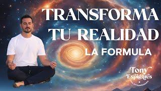  LA FÓRMULA - La Meditación que TRANSFORMARÁ tu Realidad | Guía por Tony Espigares 