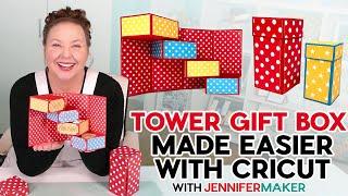 DIY Paper Tower Gift Box or Organizer | Perfect Creases For Moving Projects!