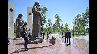 Владимир Колокольцев в ходе визита в Узбекистан почтил память погибших в годы ВОВ