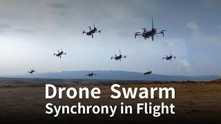 Witness the magic of drone swarm formations with Ziyan!