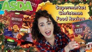 I Tried Eating SUPERMARKET CHRISTMAS Food For 24 HOURS! Okay WOW!! Taste Test UK