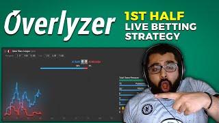 Live Football BETTING Strategy | LIVE 1st Half Goals