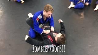 Sneaky Loop Choke Off Fake Scissor Sweep - ZombieProofBJJ (Gi)