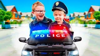 Kids Pretend Play Fireman to Put Out Fires and Pretend Play Police | Videos for Kids