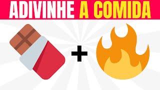  Você consegue adivinhar a COMIDA pelo Emoji?   Adivinhe a Comida Pelo Emoji | Quiz