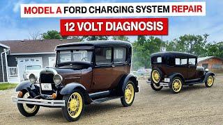 Parade Car Electrical System Woes! 1929 Model A Ford Tudor Sedan! GM Alternator 12 Volt Conversion!