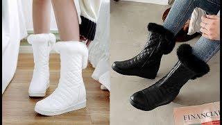 7 Женская Зимняя обувь с Алиэкспресс AliExpress Womens winter boots Крутые вещи из Китая Обувь 2022