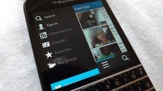 FastTube for BlackBerry 10