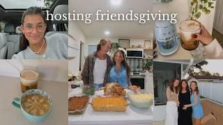 hosting friendsgiving: a cozy vlog