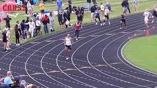 Justin Braun runs the 2nd Fastest 400 meters EVER in Central Ohio Regional meet (45.65)!!! 