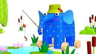 Woodventures  Fishing  New Episode  Cartoons collection  Moolt Kids Toons Happy Bear