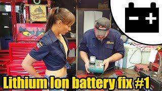 Lithium Ion battery Fix #1 Ft. Tool Girl Hana #1444