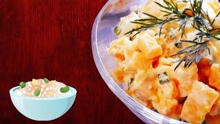 Салат "Чтобы быстро, просто, вкусно и бюджетно"!