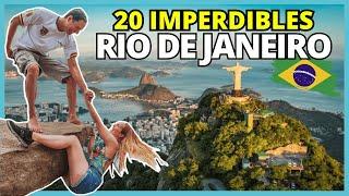 20 BEST THINGS to do in RIO DE JANEIRO in 5 DAYS ️ Unmissable Places