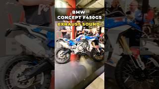 BMW F 450 GS Exhaust Sound   | BikeWale #shorts #bmwf450gs