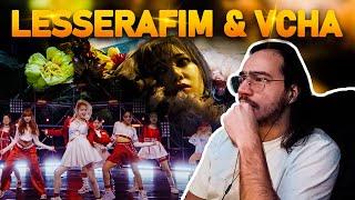 ITALIAN reacts to LE SSERAFIM 'Good Bones' MV, VCHA "Girls of the Year" MV | REACTION by LUL AB