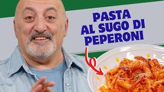 Pasta al sugo di peperoni